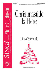 Christmastide Is Here Three-Part Mixed choral sheet music cover